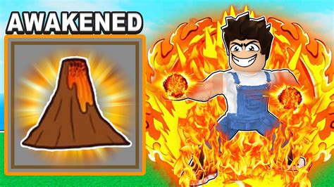 Blox Fruits Magma Fruit Showcase Awakened And Unawaken Rework (ROBLOX)Hello and in today's video Ill be showing you guys the new magma rework and awakened ma. . How to awaken magma in blox fruits